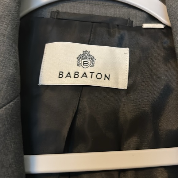 Babaton Agency Heather Ionic Grey Blazer - Picture 3 of 6